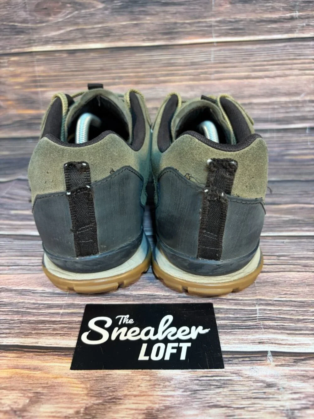 Oboz Men's Bozeman Low Leather Olive Green Suede Athletic Hiking Shoes Size 12